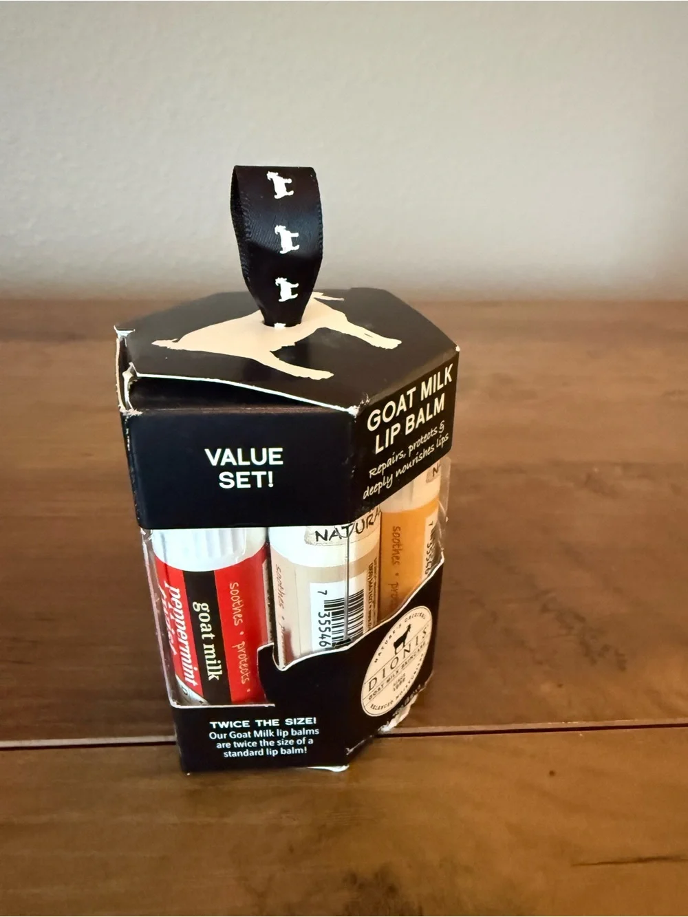 Dionis Goat Milk Lip Balm Value Set - Natural & Tinted Shades